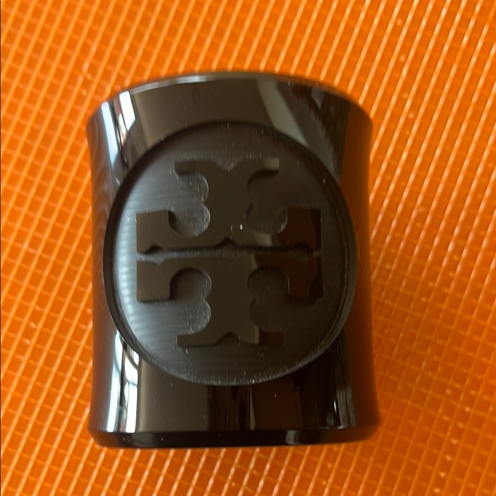 Tory Burch Black Logo Cuff
